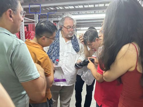 مجموعة (سيبانغو) من فرنسا زارت شركتنا في جولة