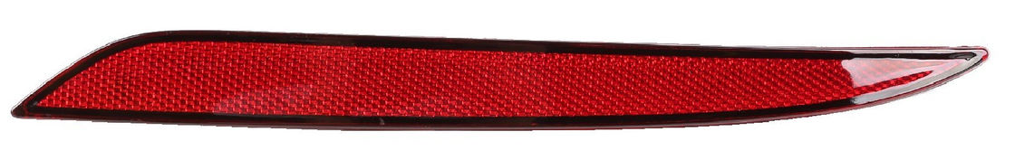 custom Tesla Model 3 Plastic Rear Bumper Reflector Light Pair LH 1077406-00-F