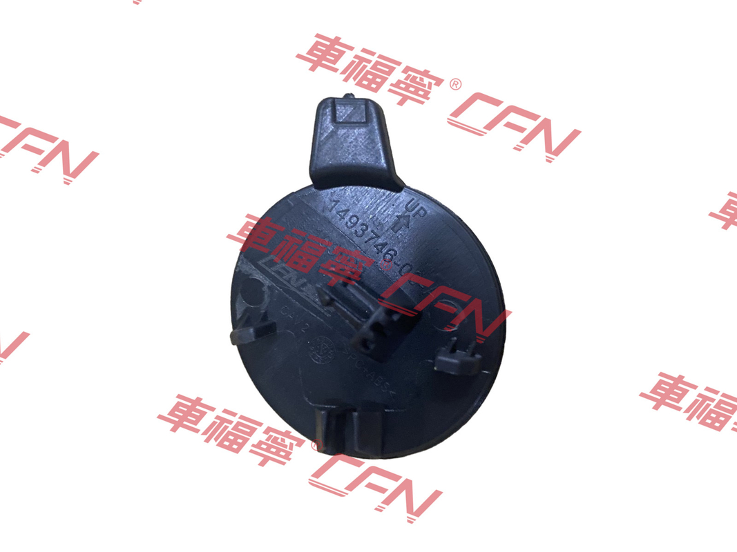 Tesla Model Y Midnight Front Bumper Tow Hook Cover Cap 1493746-00-A  Black Plastic