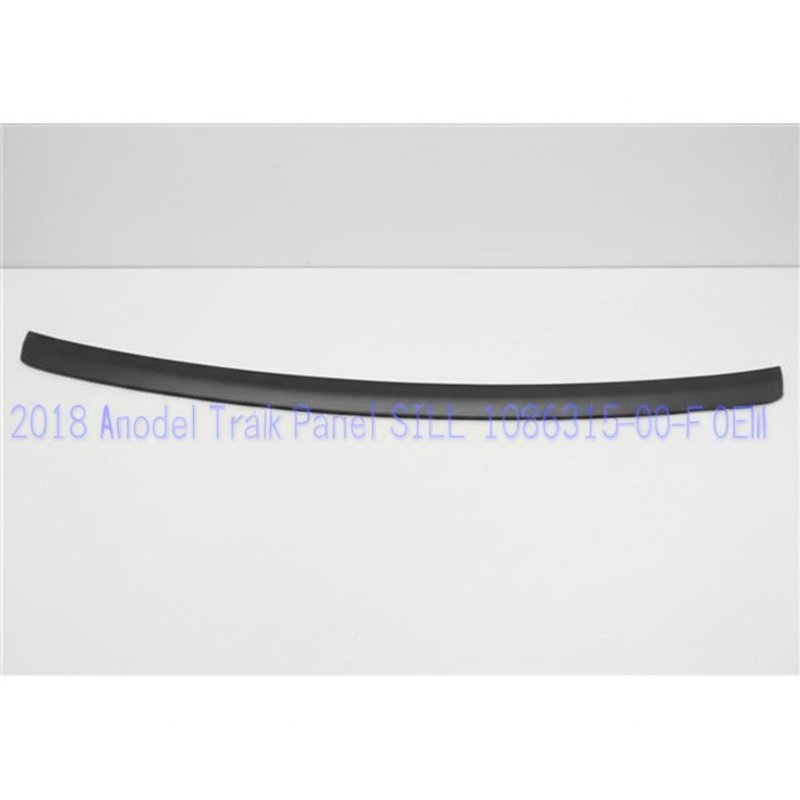 2018 Tesla Model 3 onderste achterste kofferpaneel Sill Trim 1086315-00-F OEM