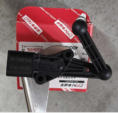 Sensor de suspensão de ar traseiro esquerdo 1027971-00-A 12V