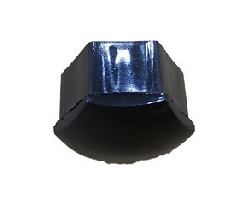 Matte Black Wheel Nut Cover for Tesla Model S/3 22mm 15mm ABS Plastic