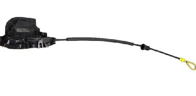 Chiusura porta posteriore sinistra per Tesla Model 3 2023+ Nero 1738948-01-D