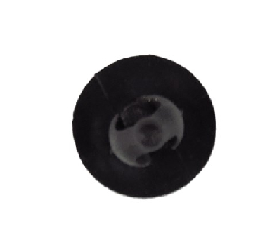 Push Rivet 1099269-00-B for Tesla MY/M3 with 6-6.4 Hole and 2-6 Grip in Black PA6/6 Plastic