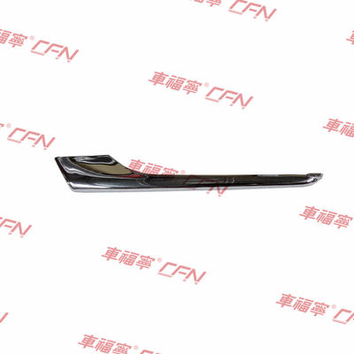 Harga yang bagus Tesla Model X Kanan Depan Atas Chrome Fog Light Molding Trim 1049610-00-F OEM ABS Plastik on line