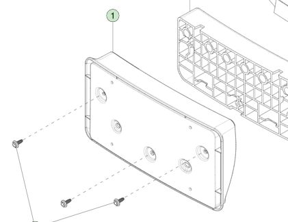 سعر جيد ASSEMBLY FRONT LICENSE PLATE BRACKET CN  FOR TESLA MODEL S 2021+ 1657291-00-A الانترنت